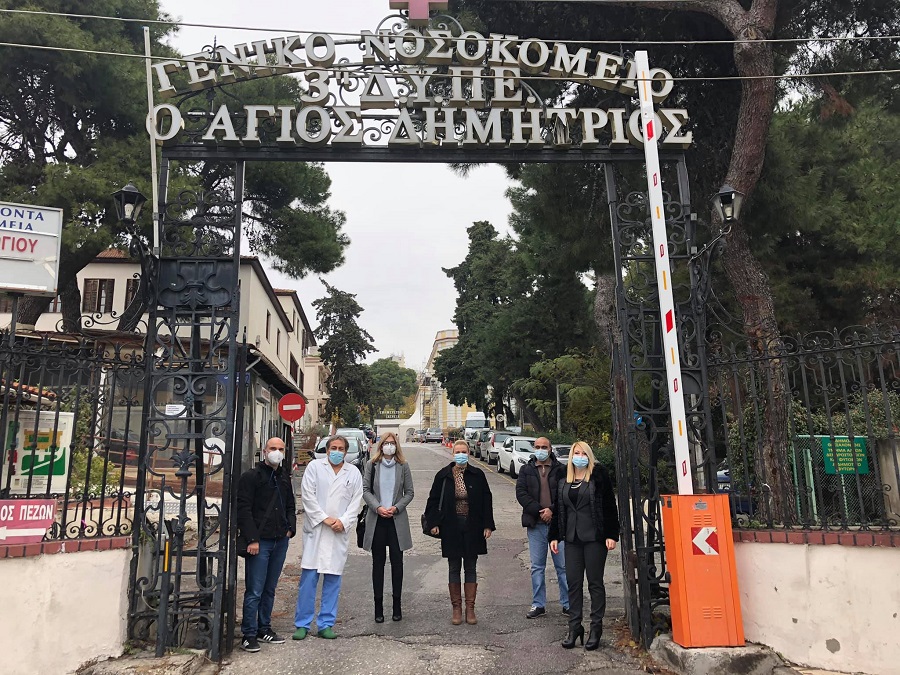 Κλειστές πόρτες στο Νοσοκομείο Άγιος Δημήτριος για κλιμάκιο του ΣΥΡΙΖΑ-Προοδευτική Συμμαχία Θεσσαλονίκης