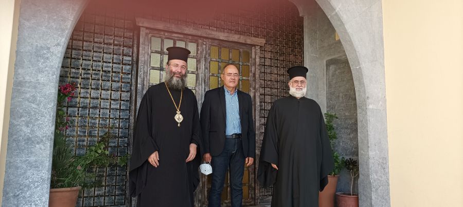 Επίσκεψη του Α. Μιχαηλίδη στην Κρήτη και συναντήσεις με ιεράρχες