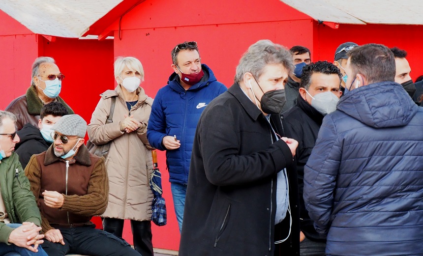 Στη διαμαρτυρία του Πανελλήνιου Μουσικού Συλλόγου στο Ηράκλειο ο Νίκος Ηγουμενίδης