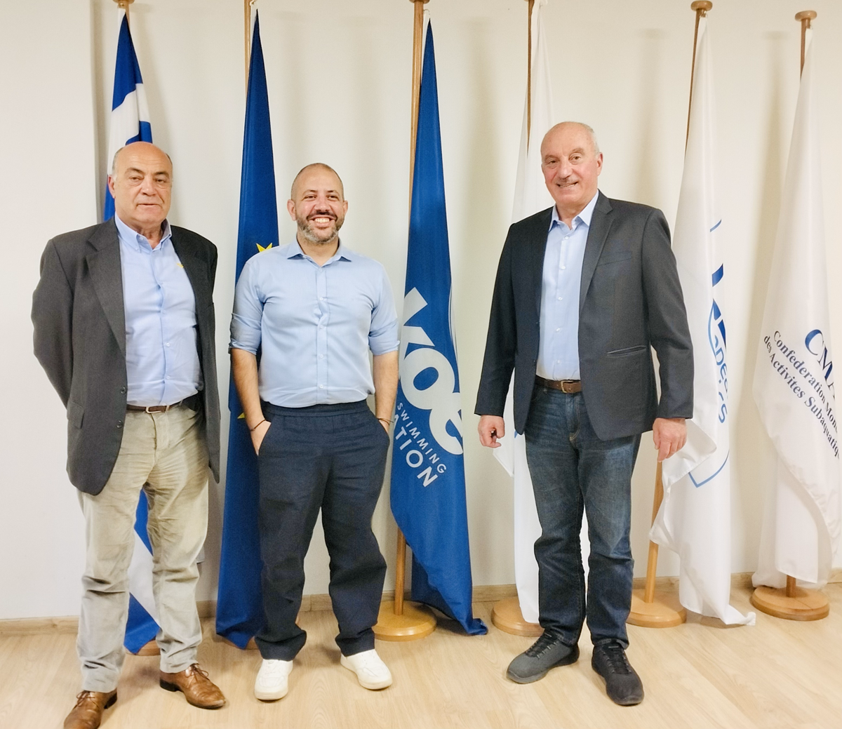 Συνάντηση του Αλ. Μεϊκόπουλου με την Κολυμβητική Ομοσπονδία Ελλάδος