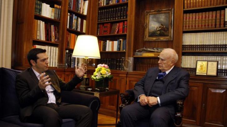 Δηλώσεις του Προέδρου του ΣΥΡΙΖΑ, Αλέξη Τσίπρα μετά τη συνάντησή του με τον Πρόεδρο της Δημοκρατίας κ. Κάρολο Παπούλια
