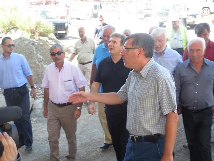 Ο βουλευτής Μεσσηνίας του ΣΥΡΙΖΑ Θανάσης Πετράκος συναντήθηκε σήμερα με τον Υπουργό  Υποδομών, Μεταφορών & Δικτύων για την πορεία των εργασιών της μεγάλης τοξωτής γέφυρας στην Τσακώνα