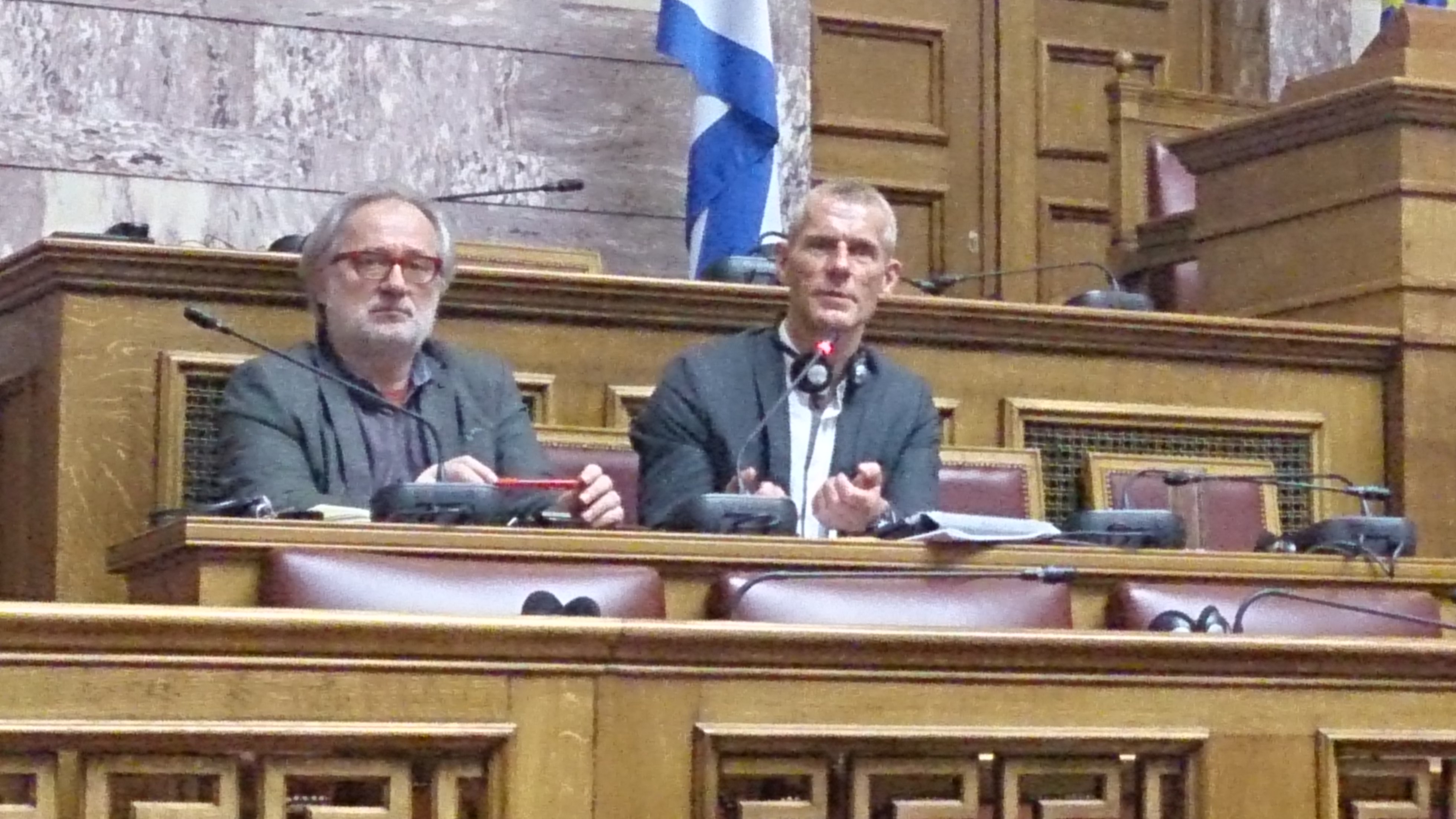 Ο Χέλμουτ Σολτς ενημέρωσε την Κοινοβουλευτική Ομάδα του ΣΥΡΙΖΑ για την TTIP