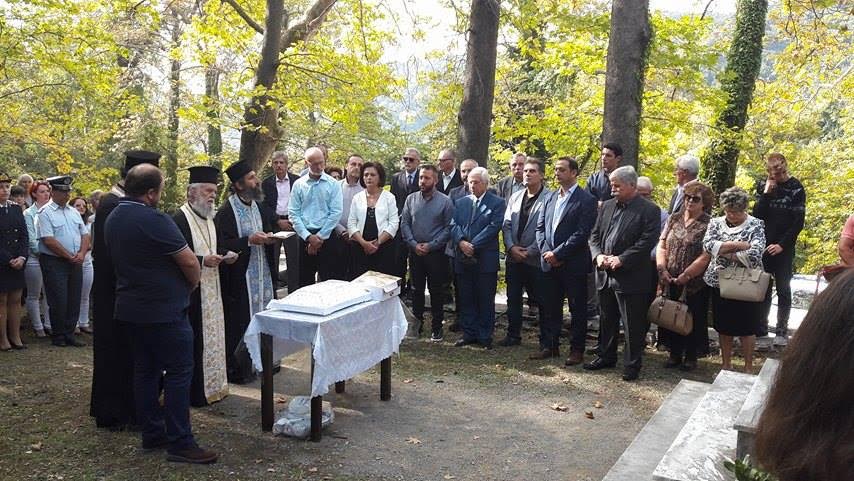 Ο Αλ. Μεϊκόπουλος τίμησε τις εκδηλώσεις μνήμης και τιμής για την 73η επέτειο του Ολοκαυτώματος Μηλεών από τα γερμανικά στρατεύματα κατοχής