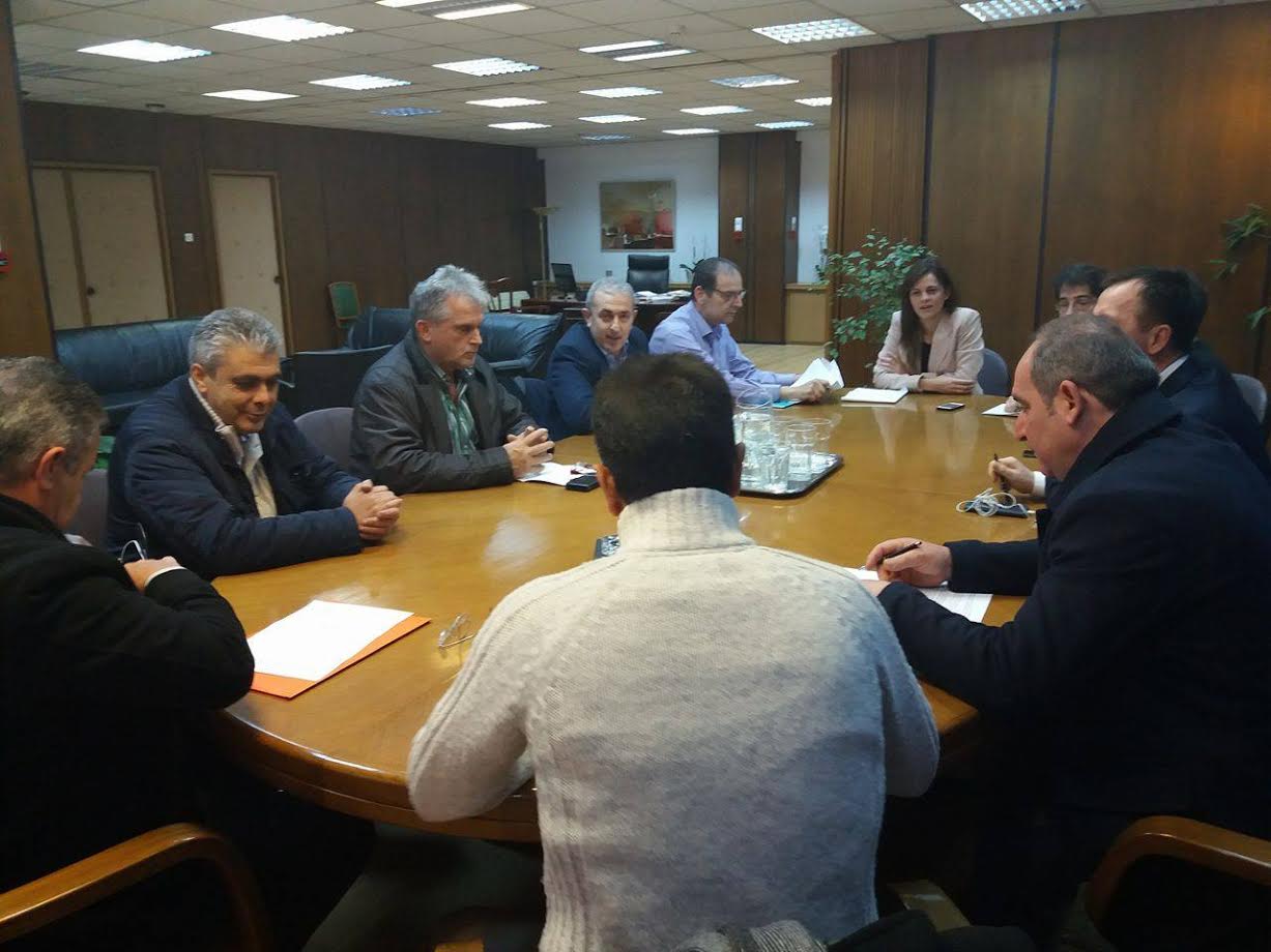 Συνάντηση του Σ. Βαρδάκη με την Υπουργό Εργασίας, το Σωματείο Ερμής και την ΟΣΜΕ 