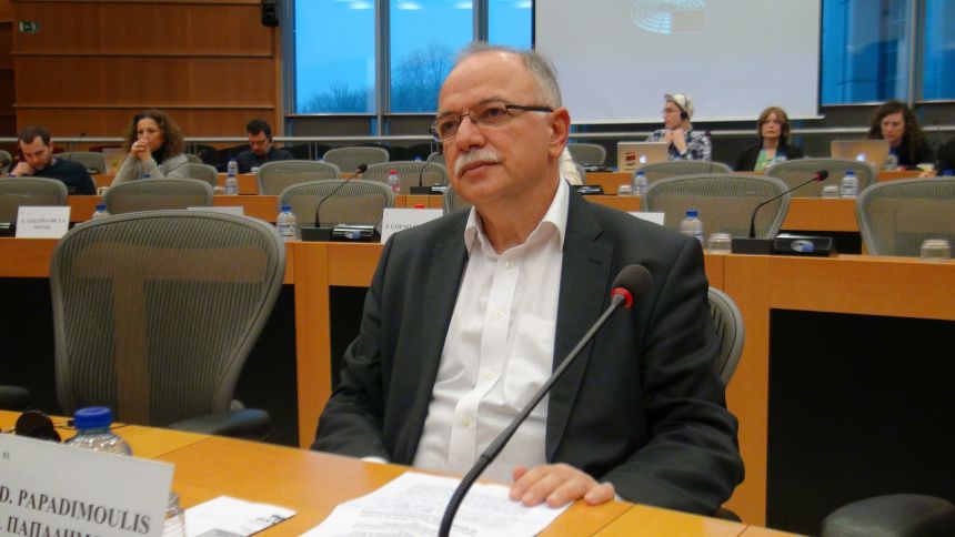 Δημ. Παπαδημούλης: Η ελληνική κυβέρνηση επιθυμεί μια λύση που να ανταποκρίνεται στη γεωγραφία, στην ιστορία και στην πραγματικότητα
