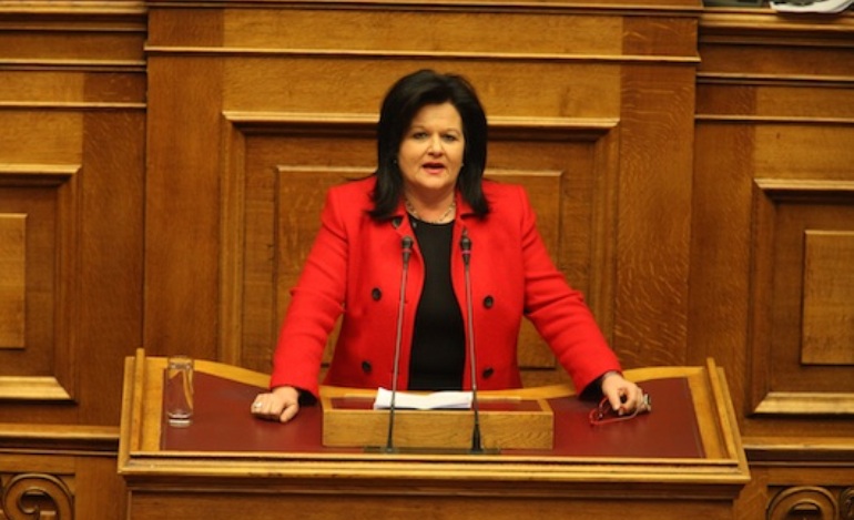 Χ. Καφαντάρη: Η αποδοχή του σχεδίου προϋπολογισμού της Ελλάδας από την Ε.Ε. - βίντεο