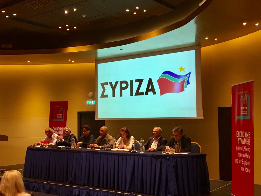 Ομιλία του Δημ. Παπαδημούλη στην εκδήλωση του ΣΥΡΙΖΑ-Προοδευτική Συμμαχία στο ξενοδοχείο Wyndham Grand Athens στο Μεταξουργείο για τις ευρωεκλογές