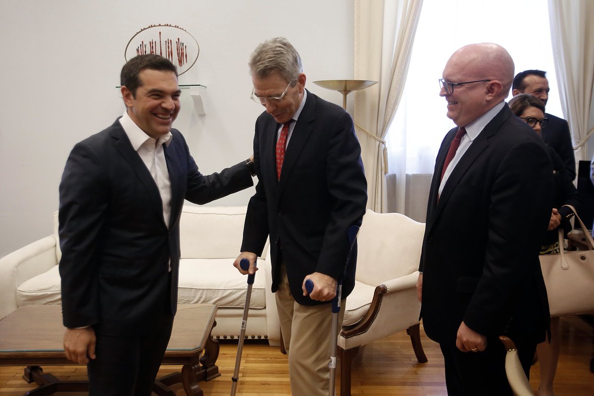 Συνάντηση του Αλέξη Τσίπρα με τον υφυπουργό Εξωτερικών των ΗΠΑ