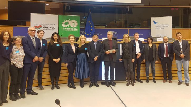 Εκδήλωση στο Ευρωπαϊκό Κοινοβούλιο για τις διώξεις δημοσιογράφων με πρωτοβουλία Κούλογλου