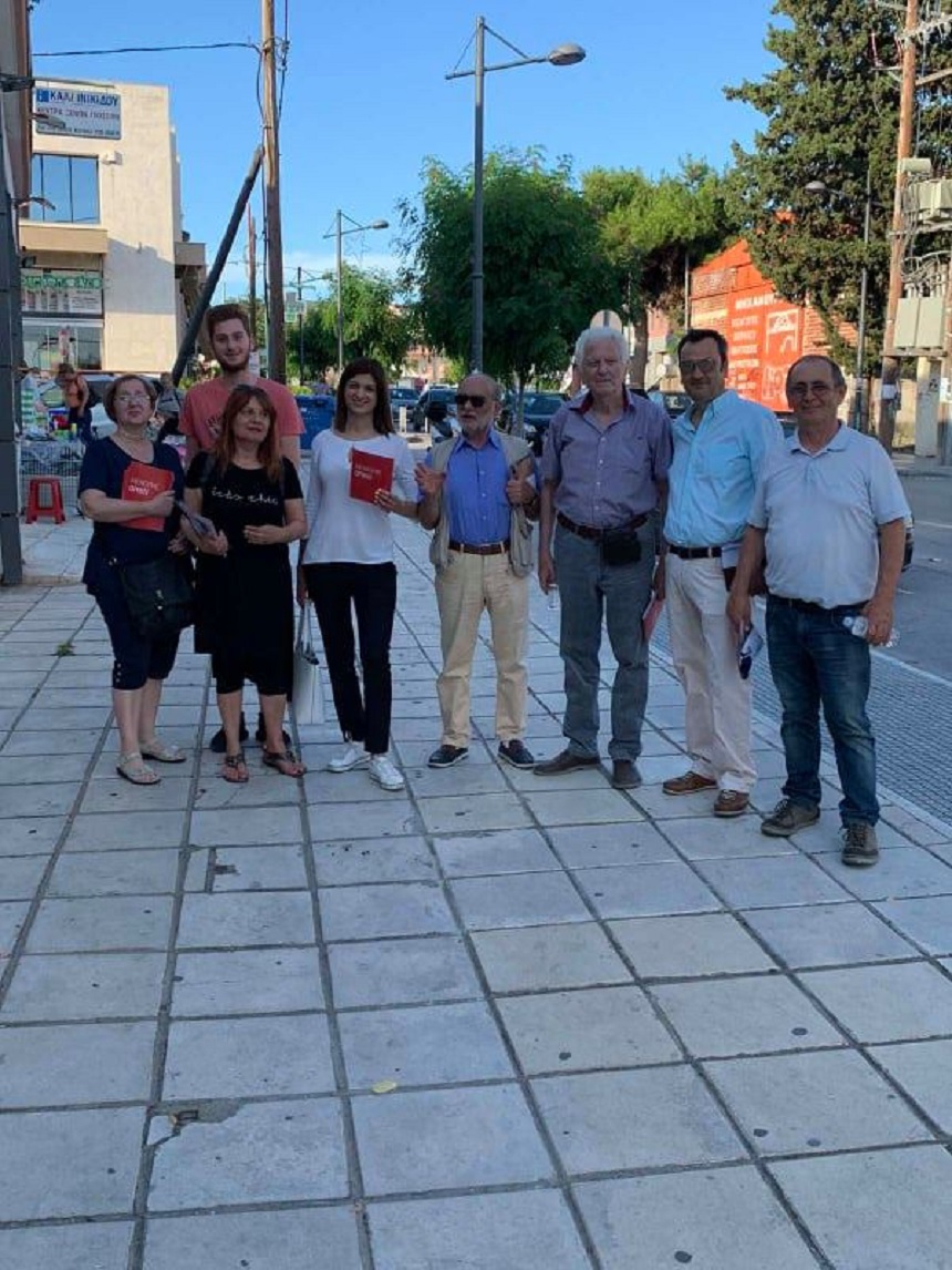 Εξόρμηση του ΣΥΡΙΖΑ Θεσσαλονίκης στο δήμο Παύλου Μελά στη Νέα Ευκαρπία
