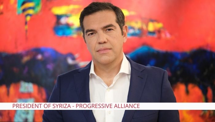 Alexis Tsipras, President of SYRIZA Progressive Alliance