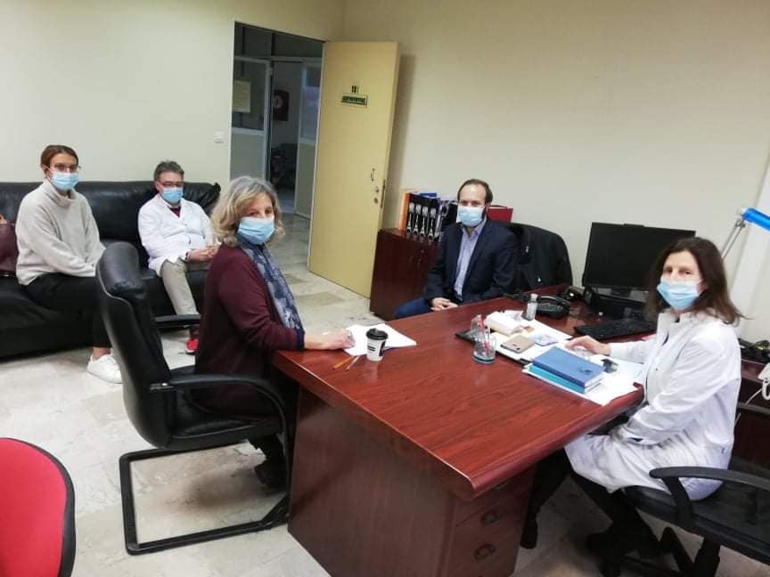 Επίσκεψη αντιπροσωπείας του ΣΥΡΙΖΑ-Προοδευτική Συμμαχία στο Νοσοκομείο Κορίνθου και τις δομές πρωτοβάθμιας υγείας
