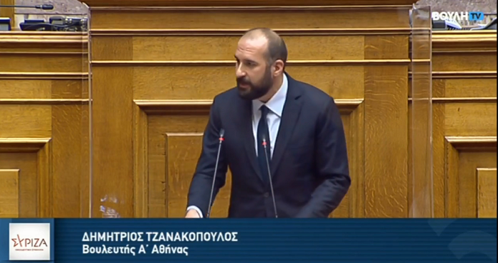 Δ. Τζανακόπουλος: Η πτώση της κυβέρνησης θα είναι πολύ απότομη - βίντεο
