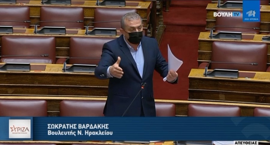 Σ. Βαρδάκης: Ανενημέρωτος ο Υπουργός, ψευδόμενος ο Μητσοτάκης - βίντεο