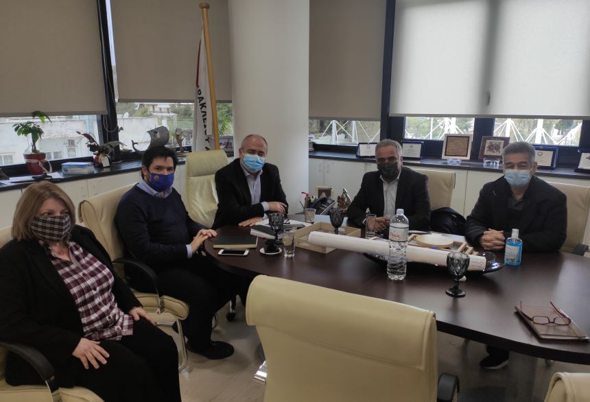 Συνάντηση του ΣΥΡΙΖΑ- ΠΣ με τον Δήμαρχο Ηρακλείου Αττικής για το Κτήμα Φιξ