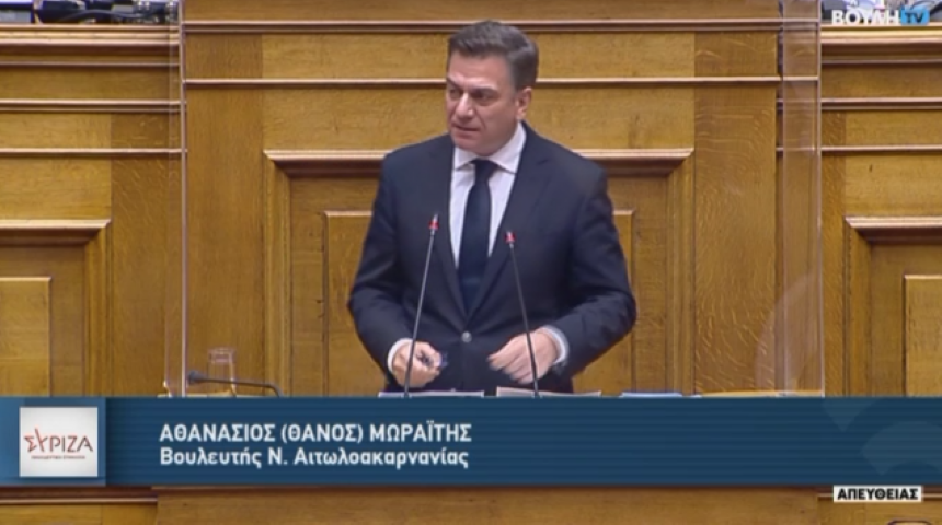 Θ. Μωραΐτης: «Η κυβέρνηση δε σέβεται, απαξιώνει κι εμπαίζει τους αθλητές. Οδηγεί τον ελληνικό αθλητισμό στην καταστροφή. Ο αθλητισμός πρέπει να ανοίξει τώρα»