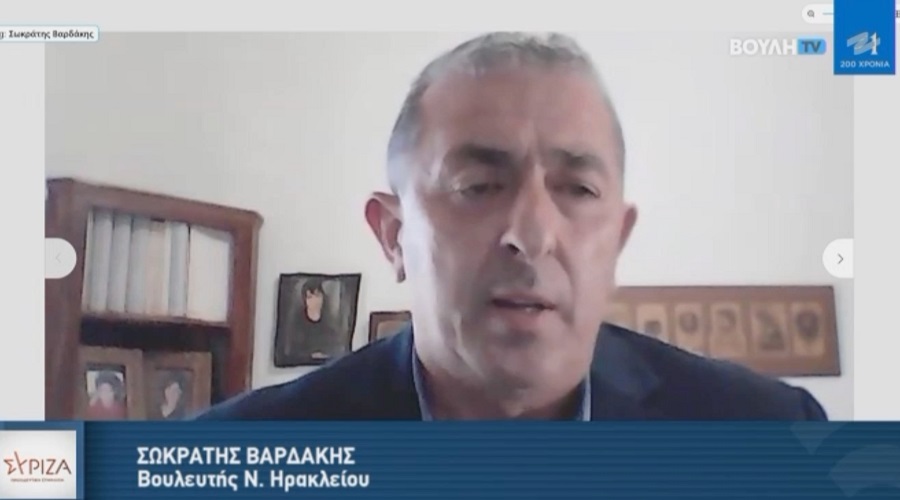Σ. Βαρδάκης: Με το νομοσχέδιό σας, κ. Βορίδη επαναφέρετε την ανομία, τη διαφθορά και τη διαπλοκή στην Τοπική Αυτοδιοίκηση - βίντεο   