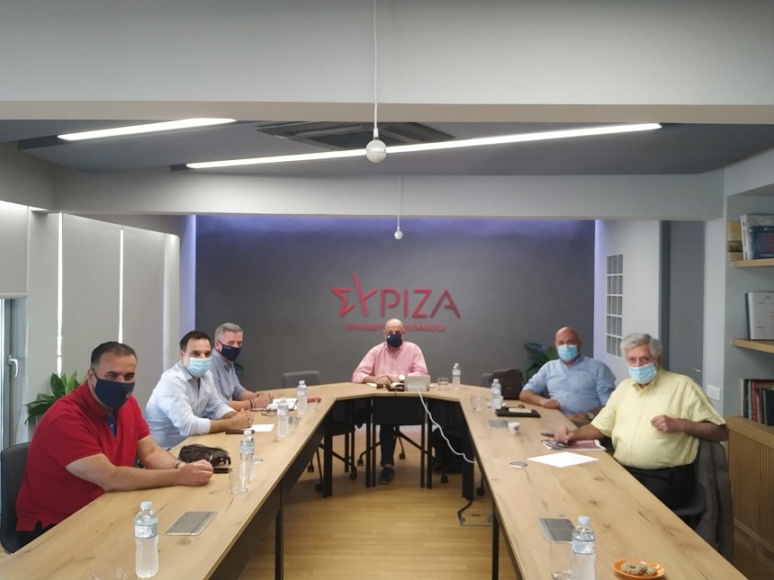Συνάντηση εκπροσώπων του ΣΥΡΙΖΑ- Προοδευτική Συμμαχία με Προεδρείο ΠΟΕΠΛΣ