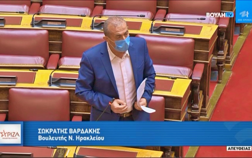 Σ. Βαρδάκης: Τα ήξεις, αφίξεις του Κρητικού Υπουργού Ναυτιλίας για την εφαρμογή του Μεταφορικού Ισοδύναμου και στους κατοίκους τη Κρήτης δημιουργούν πολλά ερωτηματικά