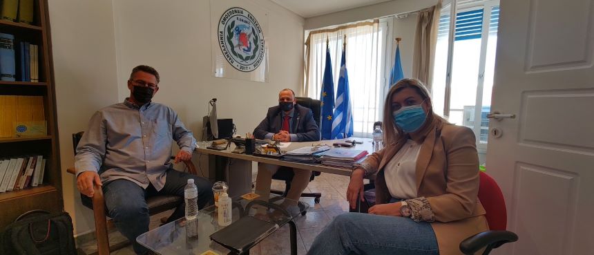Συνάντηση Κ. Αρβανίτη με τη Διοίκηση της ΠΟΜΕΝΣ