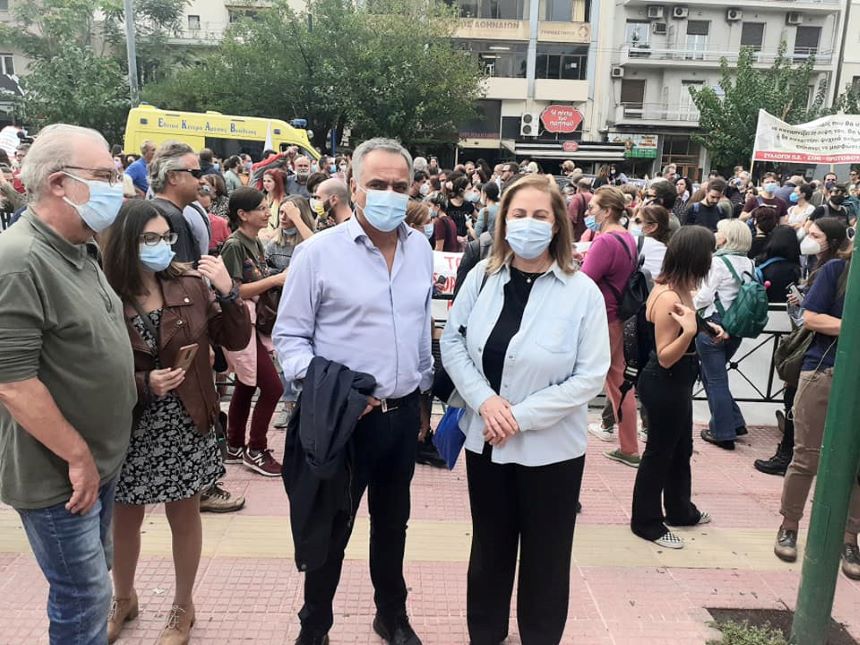 Μ. Ξενογιαννακοπούλου: Σήμερα οι εκπαιδευτικοί δίνουν μια  μεγάλη μάχη για τη δημόσια εκπαίδευση