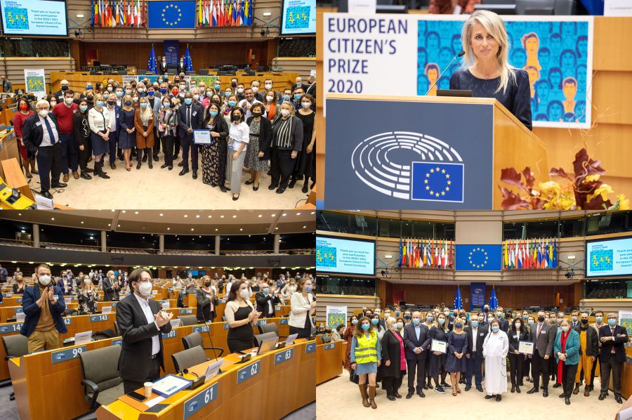 Οι ΜΚΟ «Συμβίωση» και «ΕΛΕΠΑΠ» βραβεύθηκαν με το «Βραβείο του Ευρωπαίου Πολίτη» για το 2020 και το 2021 - Ομόφωνα δεκτή η πρόταση Παπαδημούλη για βράβευση της «ΕΛΕΠΑΠ»
