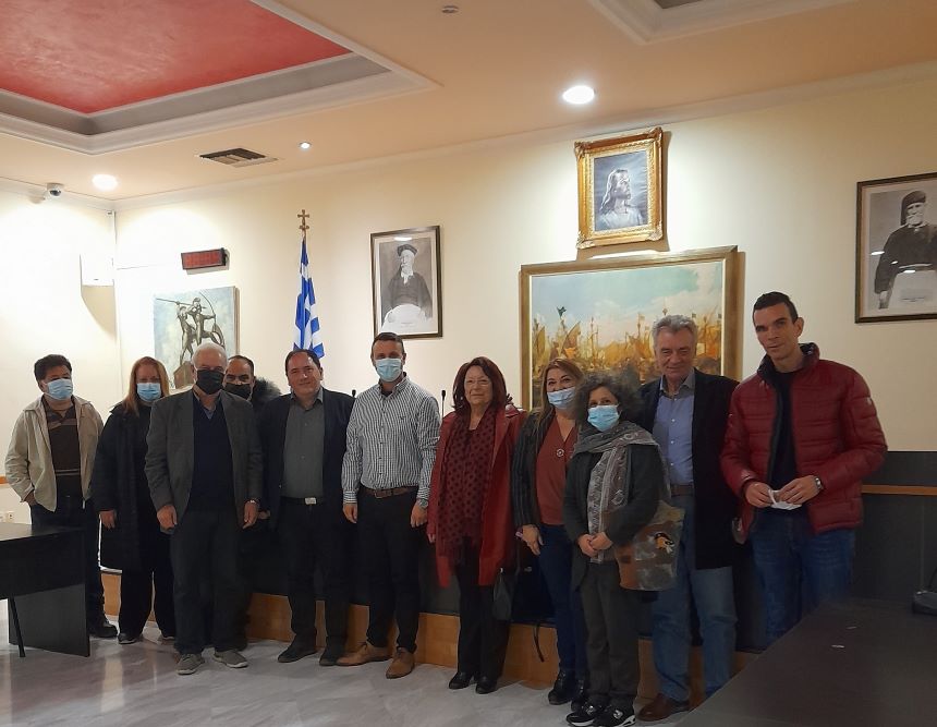 Συνάντηση με το δήμαρχο Σαλαμίνας πραγματοποίησε αντιπροσωπεία του ΣΥΡΙΖΑ - ΠΣ Πειραιά