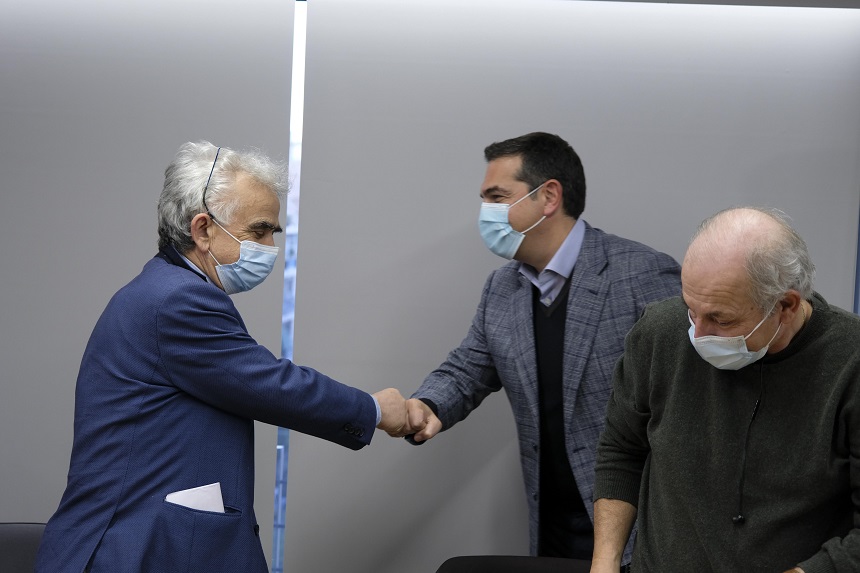 Συνάντηση του Προέδρου του ΣΥΡΙΖΑ-Προοδευτική Συμμαχία με το προεδρείο της Ένωσης Ιατρών Νοσοκομείων Αθήνας και Πειραιά