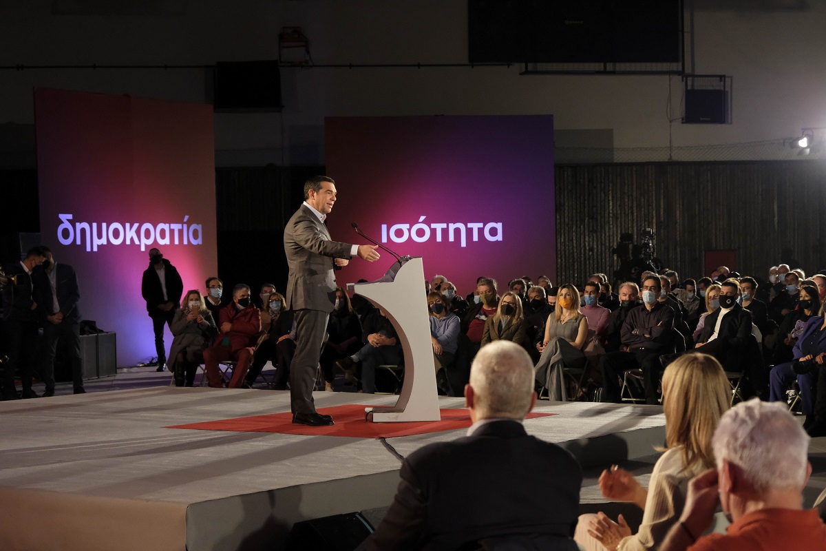 Ομιλία του προέδρου του ΣΥΡΙΖΑ - Προοδευτική Συμμαχία στην Κοζάνη