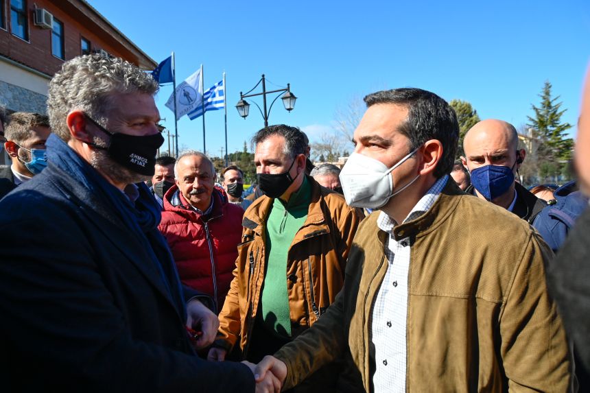Περιοδεία του Προέδρου του ΣΥΡΙΖΑ-Προοδευτική Συμμαχία στη Θεσσαλία