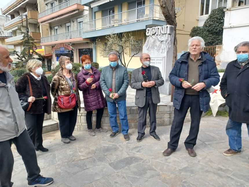 ΣΥΡΙΖΑ-ΠΣ Θεσσαλονίκης: Τιμήθηκε η μνήμη του Νίκου Νικηφορίδη