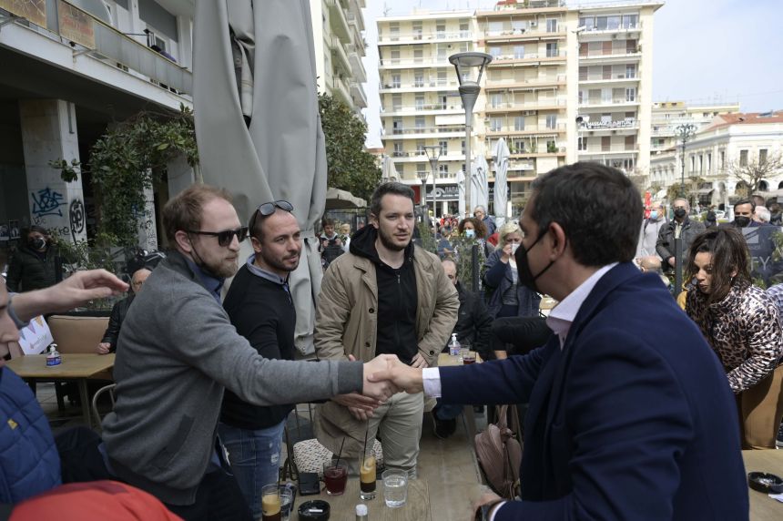 Περιοδεία του Προέδρου του ΣΥΡΙΖΑ-Προοδευτική Συμμαχία στην Πάτρα