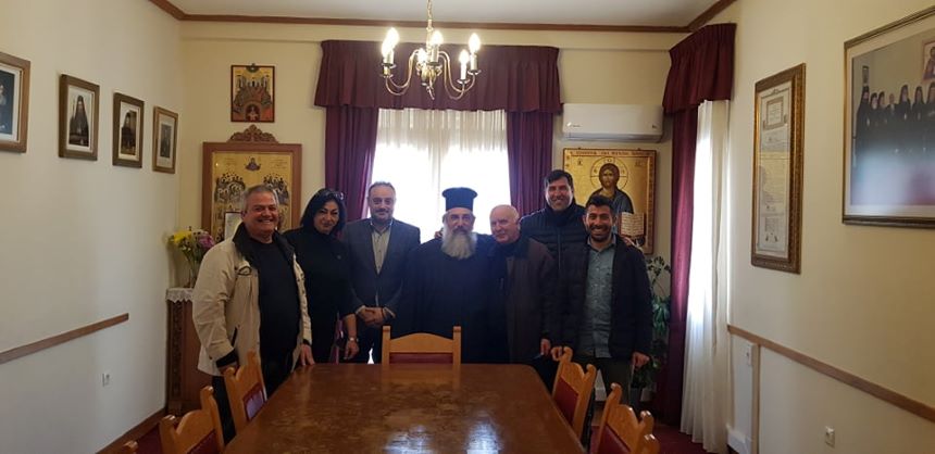 ΝΕ ΣΥΡΙΖΑ - ΠΣ Ηρακλείου: Συνάντηση με τον νέο Αρχιεπίσκοπο Κρήτης Ευγένιο
