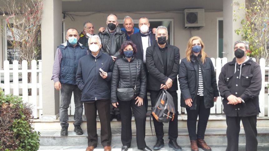 Συνάντηση βουλευτών ΣΥΡΙΖΑ-ΠΣ Νότιου Τομέα Αθηνών με εργαζόμενους στην καθαριότητα του Δήμου Γλυφάδας