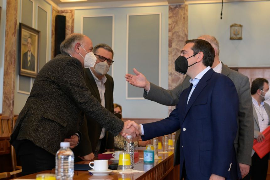 Επίσκεψη του Προέδρου του ΣΥΡΙΖΑ-Προοδευτική Συμμαχία στο Γεωπονικό Πανεπιστήμιο Αθηνών