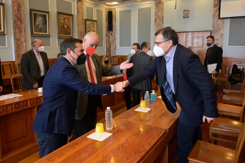 Επίσκεψη του Προέδρου του ΣΥΡΙΖΑ-Προοδευτική Συμμαχία στο Γεωπονικό Πανεπιστήμιο Αθηνών