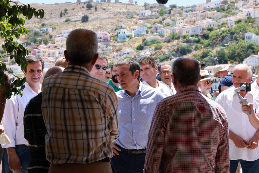 Επίσκεψη του Προέδρου του ΣΥΡΙΖΑ-Προοδευτική Συμμαχία σε Σύμη και Ρόδο