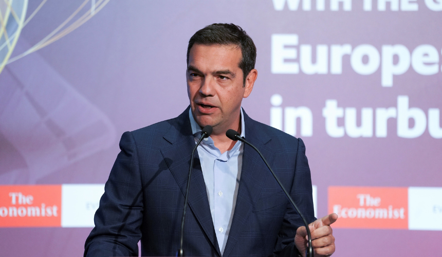Ομιλία του Προέδρου του ΣΥΡΙΖΑ-Προοδευτική Συμμαχία, Αλέξη Τσίπρα στο συνέδριο του Economist