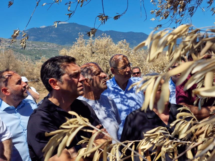 Επίσκεψη του Προέδρου του ΣΥΡΙΖΑ Προοδευτική Συμμαχία, Αλέξη Τσίπρα, στη Φωκίδα