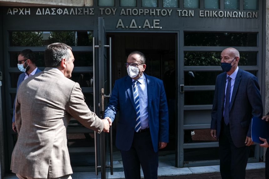 Επίσκεψη του Προέδρου του ΣΥΡΙΖΑ-Προοδευτική Συμμαχία στην Αρχή Διασφάλισης του Απορρήτου των Επικοινωνιών (ΑΔΑΕ)