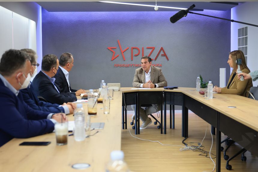 Συνάντηση του Προέδρου του ΣΥΡΙΖΑ-Προοδευτική Συμμαχία με εκπροσώπους εργαζομένων της ΔΕΗ και του ΔΕΔΔΗΕ