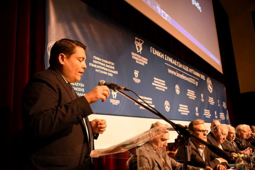 Ο Γ. Μπουρνούς στη Γενική Συνέλευση της Κεντρικής Ένωσης Επιμελητηρίων Ελλάδας στη Μυτιλήνη: Η κυβέρνηση οδηγεί σε ευθανασία τις μικρές και μεσαίες επιχειρήσεις