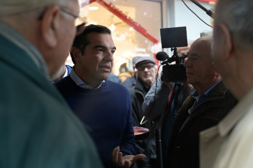 Επίσκεψη του Προέδρου του ΣΥΡΙΖΑ - ΠΣ Αλ. Τσίπρα στις Σέρρες