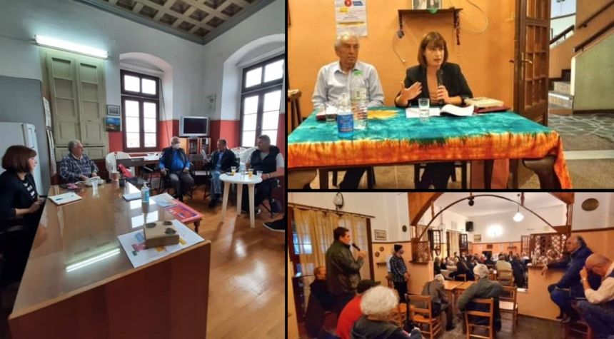 Εκδήλωση και συναντήσεις με φορείς της Ράνιας Σβίγκου στην Αίγινα​