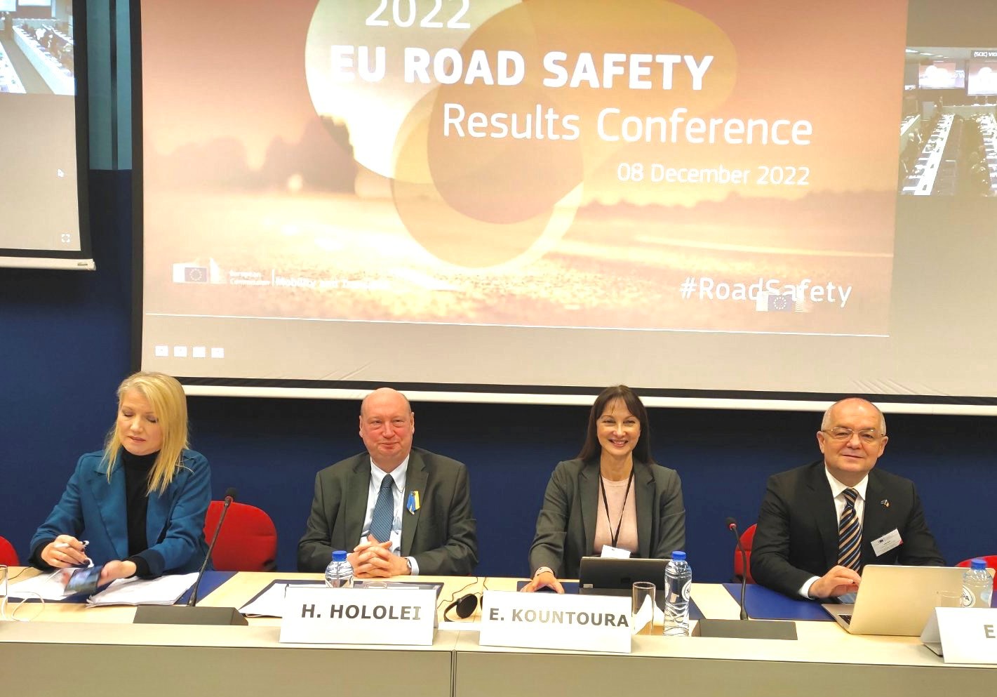 H Έλενα Κουντουρά ομιλήτρια στην έναρξη του Συνεδρίου της Κομισιόν EU Road Safety Results 2022 για μηδενικούς θανάτους στους δρόμους έως το 2050 - Vision Zero