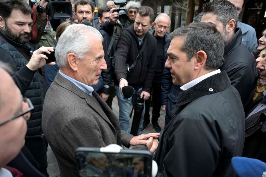 Επίσκεψη του Προέδρου του ΣΥΡΙΖΑ - ΠΣ Αλ. Τσίπρα στη Λαμία