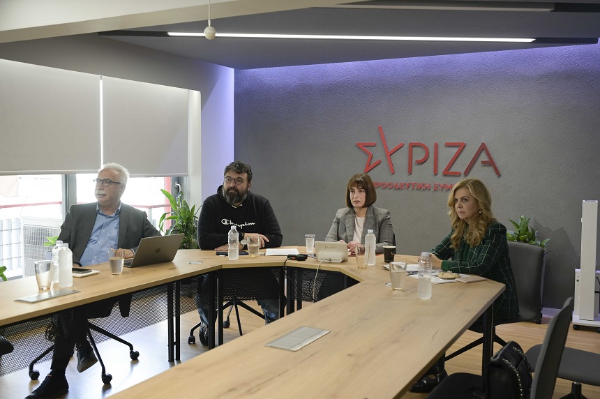 Συνάντηση αντιπροσωπείας του ΣΥΡΙΖΑ-Προοδευτική Συμμαχία με το Προεδρείο της ΠΟΣΔΕΠ