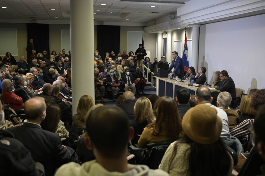 Χαιρετισμός του Προέδρου του ΣΥΡΙΖΑ-Προοδευτική Συμμαχία στην παρουσίαση του βιβλίου του Ευκλείδη Τσακαλώτου