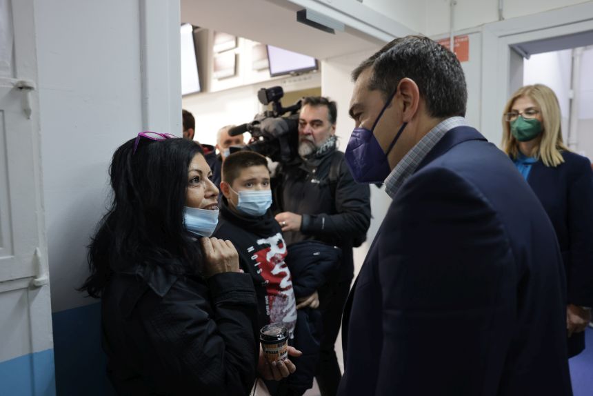 Επίσκεψη του Προέδρου του ΣΥΡΙΖΑ-Προοδευτική Συμμαχία στο Νοσοκομείο Παίδων Πεντέλης